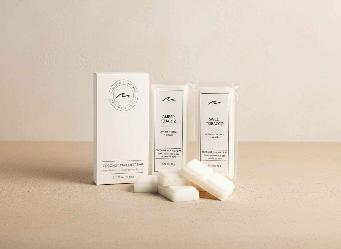 Coconut Wax Melt Bars - Alternate Background