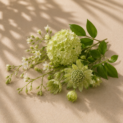 GREEN FLORAL